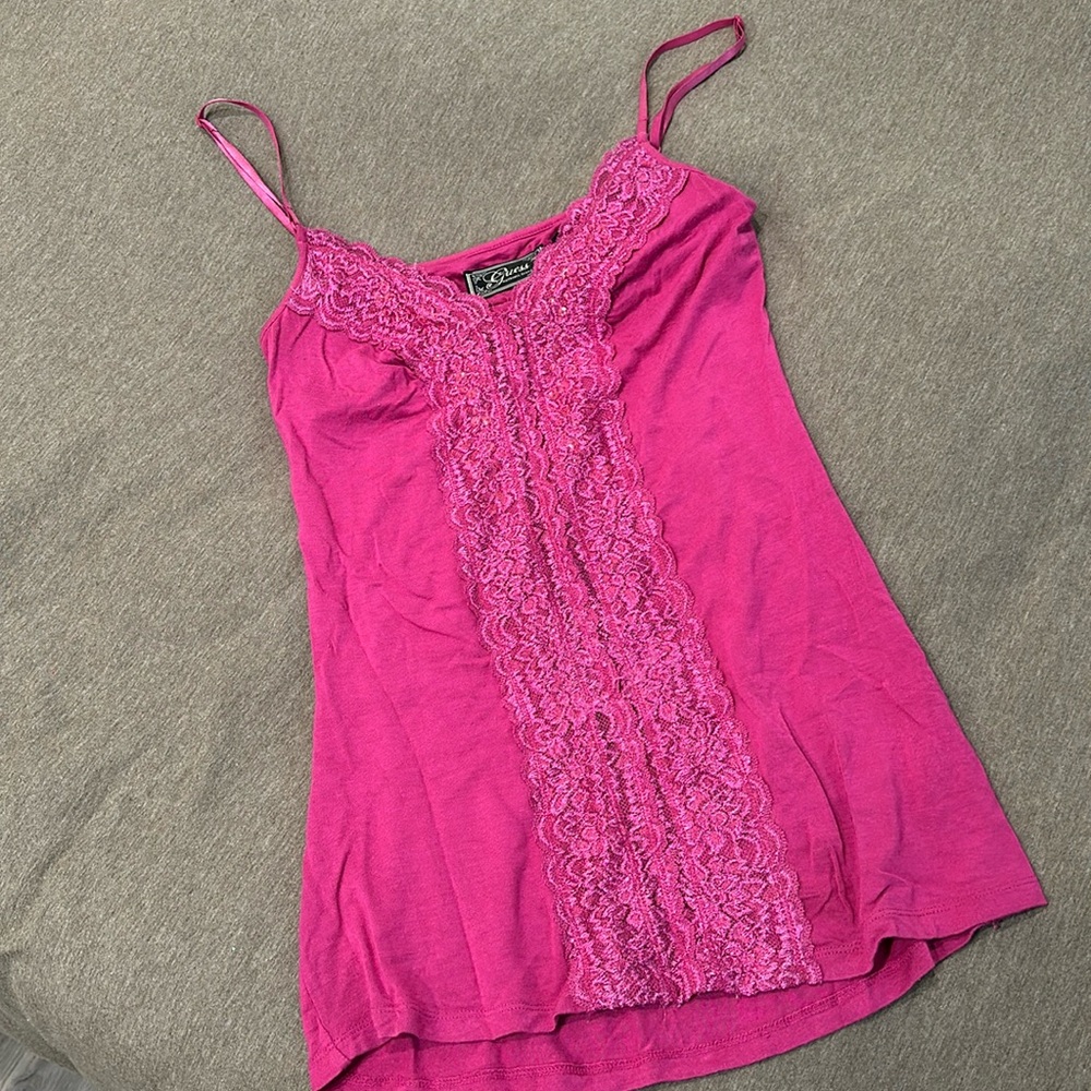 GUESS? Pink Top